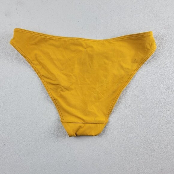 Everlane Bikini Bottom Swimwear Low Rise Solid Classic XXS Yellow Women NWT - Picture 8 of 14